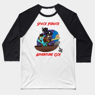 Space Pirates Baseball T-Shirt